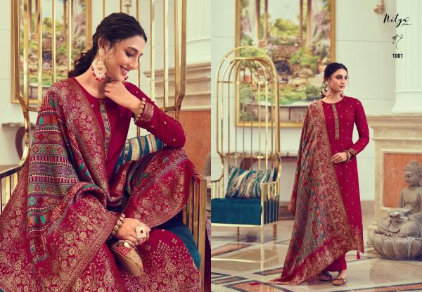 Lt Nitya Vol 187 Occasional Jacquard Designer Salwar Suit Collection